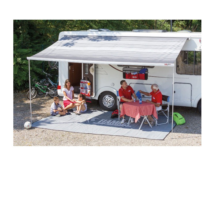 Fiamma F45L Polar White Winch Awning - 550 RylBlue