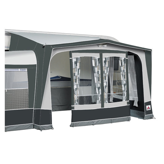 Dorema Omega De Luxe Awning - Fibre - Grey